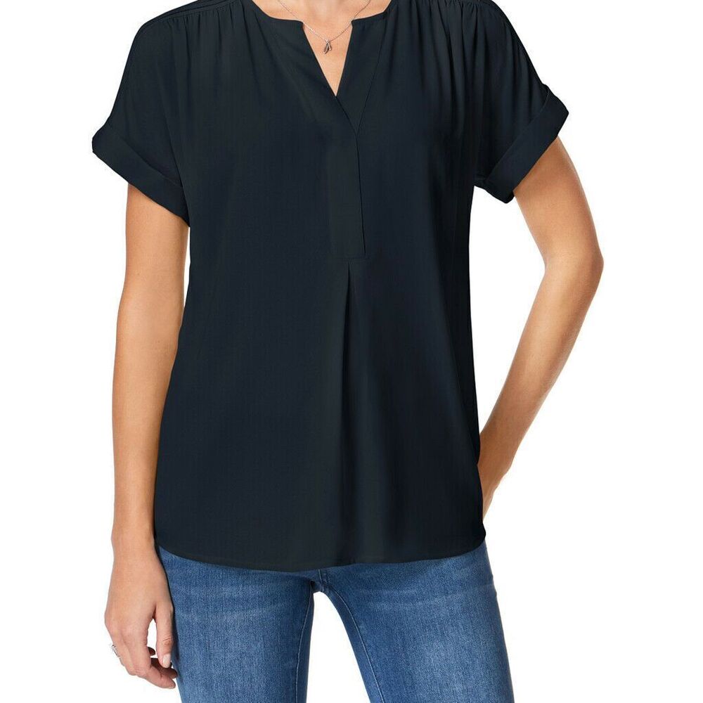 NWT Charter Club Top Black M